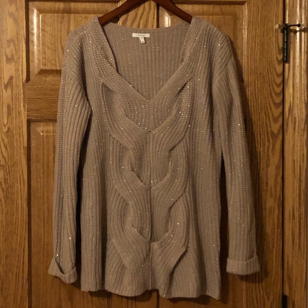 Maurices pink tunic sweater